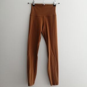 Lululemon Align High Rise 25" Leggings in Copper Brown 2